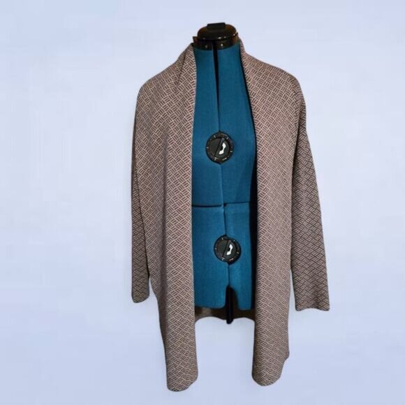 Nanette Lepore Merino Wool Blend Duster Cardigan Sweater - Size Small - Picture 1 of 7